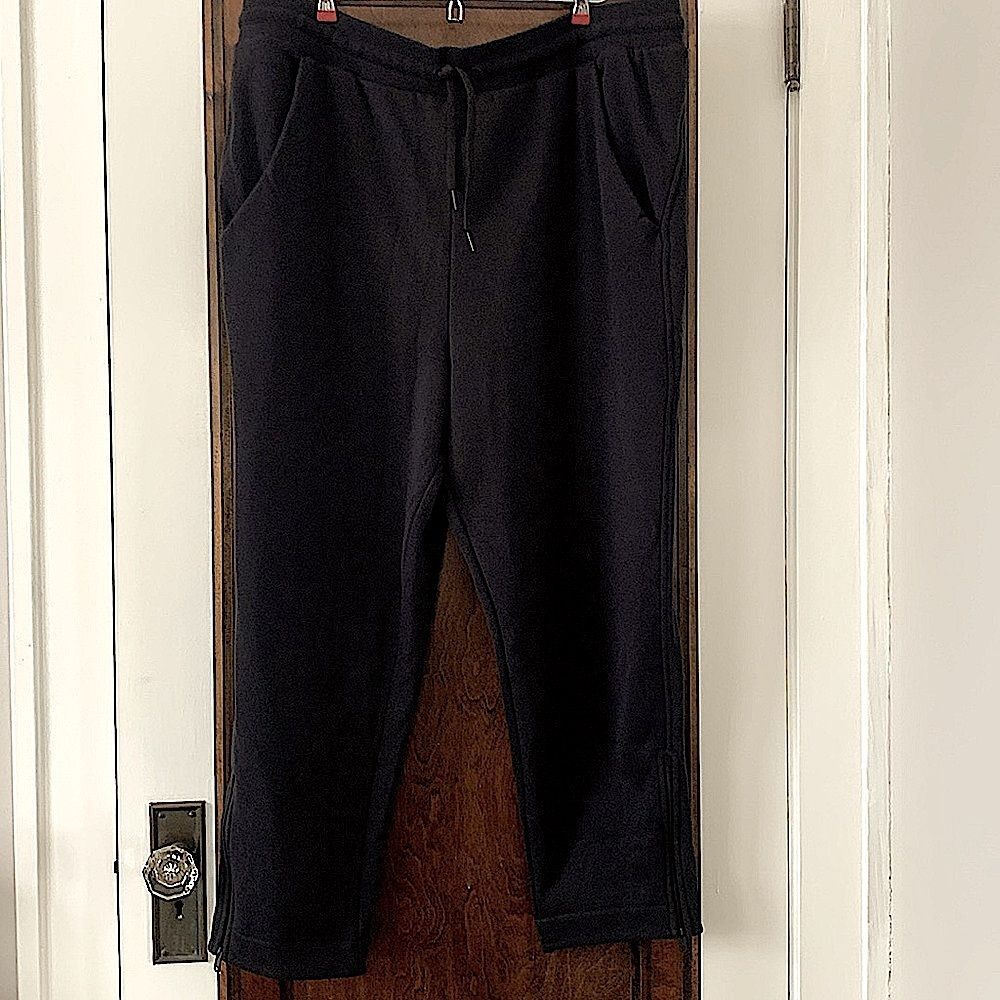 Athleta Cozy Karma Jogger Pants Black 2X Excellent Condition